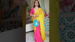 Links in community post saree myntra readytowear [upl. by Lrig]