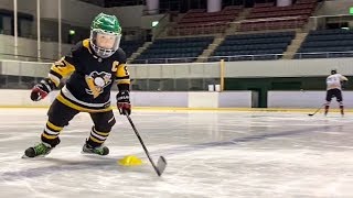 Hockey Kids Transitional Power Skating Training [upl. by Nodyl]