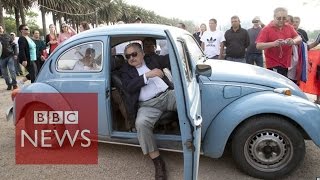 Worlds poorest president Uruguays Jose Mujica amp his 1m VW [upl. by Cocke208]