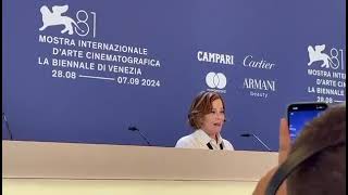 Sigourney Weaver on Portraying Strong Women ‘Women Don’t Give Up’  Venice Film Festival [upl. by Wiburg]