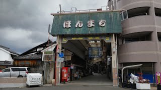 滋賀 八日市ほんまち商店街 街歩き ４Ｋノーカット Walking around Yokaichi Honmachi Shopping District Shiga [upl. by Knut]