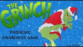 🎄Grinch Listening Game🎄  Brain Games  Phonemic Awareness  First Sound Fluency [upl. by Namreg]