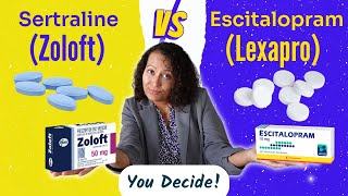 Sertraline vs Escitalopram A comparative review of two SSRI antidepressants [upl. by Yellek456]