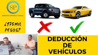 01 DEDUCCION DE VEHICULOS [upl. by Sterrett]