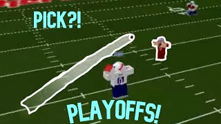 WE HAD OUR FIRST PLAYOFF GAME NIFL PLAYOFFS [upl. by Shedd]