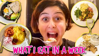 What I Eat In A Week  Food Vlog [upl. by Nosidda]