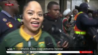 Webb Ellis Cup returns home [upl. by Bel]