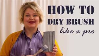 HOW TO DRY BRUSH LIKE A PRO [upl. by Hasheem398]