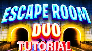 Fortnite  Duo Escape Room By Cuds  All Levels [upl. by Healion]