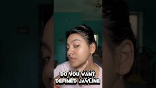 Face Exercise for defined Jawline faceexercise facefitness jawline [upl. by Gaultiero]