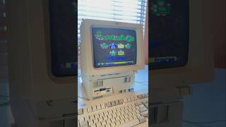 IBM PS1 from 1992 loading Lemmings on floppy disk 💾 retrocomputing retrogaming 90s doscember [upl. by Linad88]