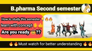 bpharma second semesters Bpharm syllabusHow to learn Bpharma [upl. by Awuhsoj]