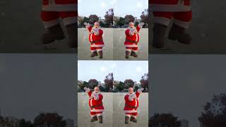 Dancing Santa Jingle Bells Rock christmas jinglebells maryanyoshida shortvideo [upl. by Wernda]