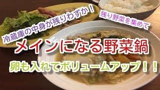 【料理】夜ご飯。メインにもなる野菜鍋！ [upl. by Kassaraba778]