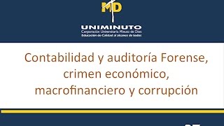 Contabilidad y auditoría Forense [upl. by Attezi]