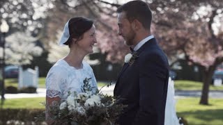 Jarin  Lyndis ELEGANT and SIMPLE Mennonite Wedding video Trailer 2022 [upl. by Cahra]