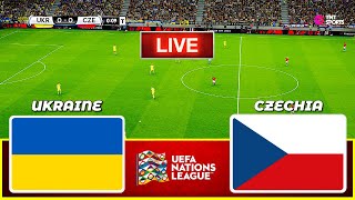 LIVE🔴 UKRAINE vs CZECHIA  UEFA Nations League  PES 21 Simulation [upl. by Indnahc]