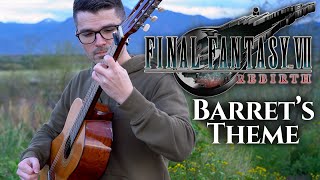 Barrets Theme Final Fantasy VII  Classical Guitar Cover [upl. by Aidekal]