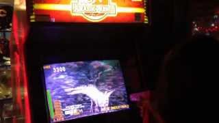 Jurassic Park III Arcade Gameplay Demonstration Gameworks Tempe Arizona [upl. by Thomson]