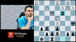 SACRIFICING THE ROOK FOR AN ADVANTAGE  Magnus Carlsen vs Hans Niemann [upl. by Asiek]