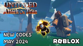 Roblox Untitled Attack On Titan New Codes May 2024 [upl. by Otila]