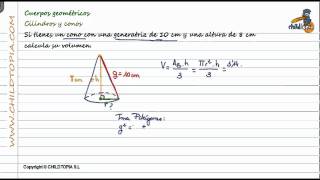 Cuerpos Geométricos Cilindros y conos [upl. by Ientirb]