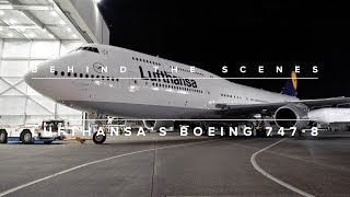 Behind the Scenes with the Lufthansas Boeing 7478 [upl. by Blondy]