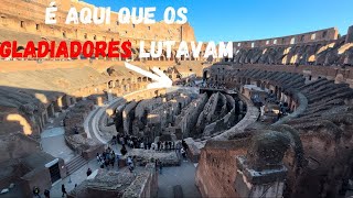 O COLOSSEO COMO VOCÊ NUNCA VIU🇮🇹 [upl. by Beaner]