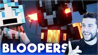 REACTING TO FUNNY MOMENTS AND BLOOPERS World Apart 3 Minecraft Animations [upl. by Parent]