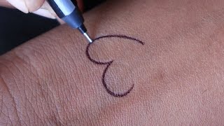 best tattoo trick of medical 🏥 line style tattoo [upl. by Dohsar]