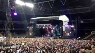 Dancing in the Dark  Bruce Springsteen Wembley Stadium 2013 [upl. by Doty]