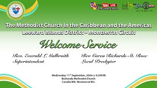 The Methodist Church  Montserrat Circuit Welcome Service September 11 2024 [upl. by Beauregard]