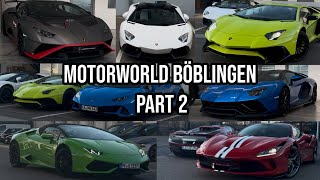 Motorworld Böblingen Highlights Part 2 Pagani huayra  Aventador Ultimae SV… [upl. by Seka460]