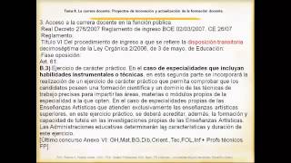 umh0455 201314 Lec006 Teoría La carrera docente Sector Público 5 [upl. by Spevek]