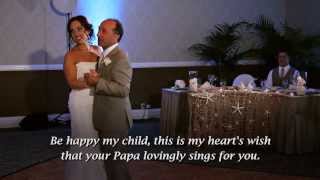 Lauretta with English Subtitles FatherDaughter Dance [upl. by Mallin]