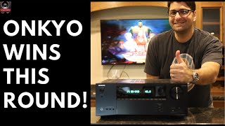 Onkyo TXNR6050 Review  Amazing value and performance  Vizio TV owners beware [upl. by Sinylg882]