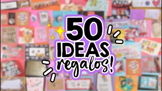 50 IDEAS de REGALOS fáciles y originales Recopilación 💕 Especial de San Valentín14 de febrero [upl. by Ytsud713]