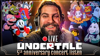 Opera Singer Listens to UNDERTALE 5th Anniversary Concert [upl. by Katerina]