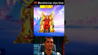 Blacklist kar diya 💔💔 freefire freefireclips ytsboyshunter new blacklist totalgaming [upl. by Neltiak]