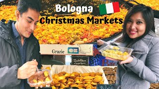 CHRISTMAS MARKETS IN BOLOGNA 2019 ITALY VLOG [upl. by Sandberg]