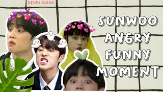 Sunwoo Angry  Funny moments compilation  Just Kim Sunwoo Things [upl. by Sukey]