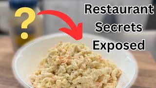 Best Hawaii Mac Salad Recipe  Hawaiian Plate Lunch Macaroni Salad [upl. by Nohsauq]