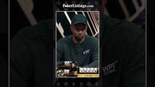 Iveys instant jump from bluff to making a hand triton poker [upl. by Ayanad]