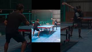 Lobber Vs Attacker in table tennis [upl. by Eniwtna]