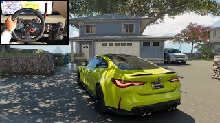 BMW M4 COMPETITION  The Crew Motorfest  LOGITECH G29 gameplay [upl. by Blakeley]