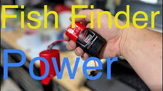 Fish Finder Powered by Drill Battery [upl. by Sterner611]