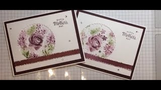 Country Floral Mothers Day Card [upl. by Aineg]