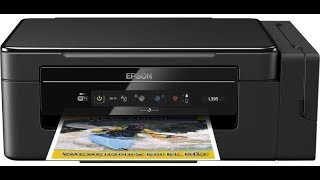 Epson L395 todas las luces intermitentes [upl. by Ellimak]