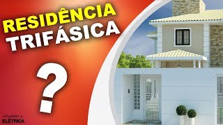 Instalação residencial TRIFÁSICA é possível 🏡 [upl. by Akihsat]