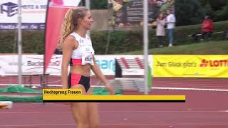 Christina Honsel  Hochsprung Rehlinger Pfingstsportfest 2022 [upl. by Akkin]